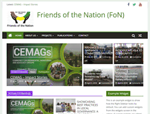 Tablet Screenshot of fonghana.org